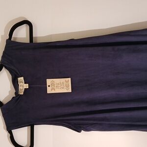 PINK ROSE Navy Sleeveless Dress